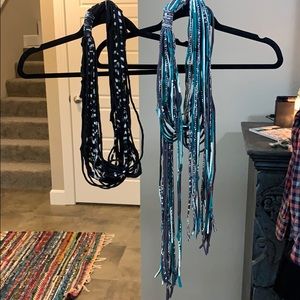 Handmade boutique scarfs NWOT